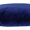 Melting Pot Melting Pot Effen Velours Kussen Night Blue 45x45 Melting Pot Melting Pot Effen Velours Kussen Night Blue 45x45