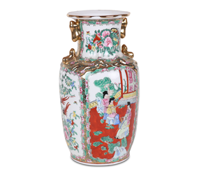 Melting Pot - Vaas China Multicolor Goud 22x37cm Melting Pot - Vaas China Multicolor Goud 22x37cm