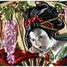Melting Pot - Kerstbal Japanse Waaier Glas 15.2cm Melting Pot - Kerstbal Japanse Waaier Glas 15.2cm