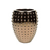 Keramiek Pot Pukk Goud Dia29x Diep53cm Keramiek Pot Pukk Goud Dia29x Diep53cm