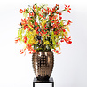 Keramiek Pot Pukk Goud Dia29x Diep53cm Keramiek Pot Pukk Goud Dia29x Diep53cm