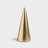 Klevering Kaars Kegel Goud 16.5 x Ø 7 cm Klevering Kaars Kegel Goud 16.5 x Ø 7 cm