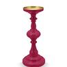 Pip Studio Kandelaar Medium Metal Roze 34cm Pip Studio Kandelaar Medium Metal Roze 34cm
