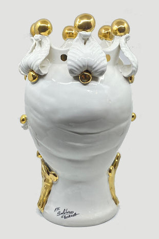 Melting Pot - Testa di Moro Moorse Prinses echt Goud 43cm