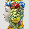 Melting Pot - Testa di Moro Vrouw met Fruit 35cm Melting Pot - Testa di Moro Vrouw met Fruit 35cm