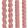 Melting Pot - Dinerkaarsen Twisted 31cm (pak/4) Melting Pot - Dinerkaarsen Twisted 31cm (pak/4)