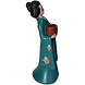 Melting Pot Kandelaar Geisha Petrol 11x9.5x28cm Melting Pot Kandelaar Geisha Petrol 11x9.5x28cm