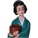 Melting Pot Kandelaar Geisha Petrol 11x9.5x28cm Melting Pot Kandelaar Geisha Petrol 11x9.5x28cm