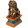 Melting Pot Kandelaar Leeuw in Goud en Oud Roze 10x7x17,5cm Melting Pot Kandelaar Leeuw in Goud en Oud Roze 10x7x17,5cm