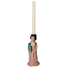 Melting Pot Kandelaar Geisha Peach 11x9,5x28cm Melting Pot Kandelaar Geisha Peach 11x9,5x28cm