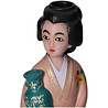Melting Pot Kandelaar Geisha Peach 11x9,5x28cm Melting Pot Kandelaar Geisha Peach 11x9,5x28cm