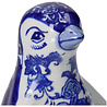 Melting Pot - Beeldje Pinguin Delfts Blauw Porselein 21cm Melting Pot - Beeldje Pinguin Delfts Blauw Porselein 21cm