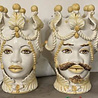 Melting Pot - Testa di Moro Man Beige Wit 43cm Melting Pot - Testa di Moro Man Beige Wit 43cm