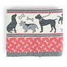 Bunzlau Castle Bunzlau Castle Handdoek Honden Rood 53x60cm Bunzlau Castle Bunzlau Castle Handdoek Honden Rood 53x60cm