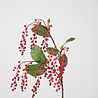 Melting Pot - Kunstbloem Berry Spray Rood 102cm Melting Pot - Kunstbloem Berry Spray Rood 102cm