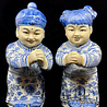 Melting Pot - Beeldje Chinees Meisje Porselein H35cm Melting Pot - Beeldje Chinees Meisje Porselein H35cm