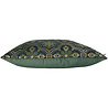 Melting Pot - Melting Pot Kussen Medaillon Blauw/Groen Fluweel 45x45cm Melting Pot - Melting Pot Kussen Medaillon Blauw/Groen Fluweel 45x45cm