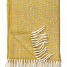 Klippan Plaid Chevron Yellow Lamswol 130x200cm Klippan Plaid Chevron Yellow Lamswol 130x200cm