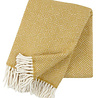 Klippan Plaid Samba Yellow Lamswol 130x200cm Klippan Plaid Samba Yellow Lamswol 130x200cm