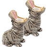 Donkey Donkey Hungry Hippo Kandelaars 11.5cm (set/2) Donkey Donkey Hungry Hippo Kandelaars 11.5cm (set/2)