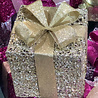 Melting Pot Glitter Pakjes met Grote Strik in 3 maten en div. kleuren Melting Pot Glitter Pakjes met Grote Strik in 3 maten en div. kleuren