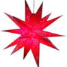 Melting Pot Kerstster 3D Lamp L Rood Multipointer 60cm incl. snoer Melting Pot Kerstster 3D Lamp L Rood Multipointer 60cm incl. snoer