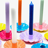 Melting Pot - Kandelaar Marrakech Bloem div. kleuren in 10 en 12cm Melting Pot - Kandelaar Marrakech Bloem div. kleuren in 10 en 12cm