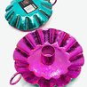 Melting Pot Kandelaar Marrakech Bloem Metallic Vintage in 10 en 12cm Melting Pot Kandelaar Marrakech Bloem Metallic Vintage in 10 en 12cm