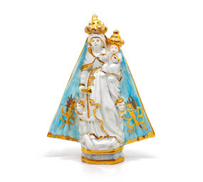 Melting Pot - Maria met Kind Keramiek met Goud 20cm Melting Pot - Maria met Kind Keramiek met Goud 20cm