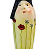 Melting Pot - Bloemenvaas Puppet Vrouw Geel 24cm Melting Pot - Bloemenvaas Puppet Vrouw Geel 24cm