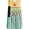 Melting Pot - Bloemenvaas Puppet Man Blauw 27.5cm Melting Pot - Bloemenvaas Puppet Man Blauw 27.5cm