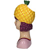 Melting Pot - Vaas Dame Ananas Multicolor 14x12x25cm Melting Pot - Vaas Dame Ananas Multicolor 14x12x25cm