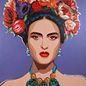 Melting Pot - Schilderij Frida Acryl op Canvas 90x120cm Melting Pot - Schilderij Frida Acryl op Canvas 90x120cm