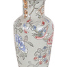 Melting Pot - Vaas Bloemen en Vogels Keramiek 18x32cm Melting Pot - Vaas Bloemen en Vogels Keramiek 18x32cm