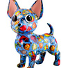 Pomme Pidou Spaarpot Chihuahua Cruz M H21cm in 6 Kleuren Pomme Pidou Spaarpot Chihuahua Cruz M H21cm in 6 Kleuren