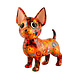 Pomme Pidou Spaarpot Chihuahua Cruz M H21cm in 6 Kleuren Pomme Pidou Spaarpot Chihuahua Cruz M H21cm in 6 Kleuren