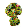 Pomme Pidou Spaarpot Hondje Zittend 1 H18cm in 4 kleuren Pomme Pidou Spaarpot Hondje Zittend 1 H18cm in 4 kleuren