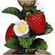 Melting Pot Kandelaar met Aardbei en Bloesem 11x10.5x19.5cm Melting Pot Kandelaar met Aardbei en Bloesem 11x10.5x19.5cm
