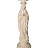 Melting Pot Kandelaar Maria Beige 13x13x38cm Melting Pot Kandelaar Maria Beige 13x13x38cm
