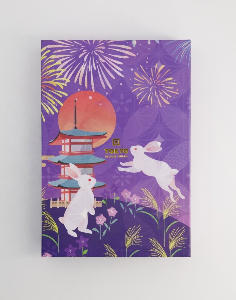 Melting Pot - Chopsticks Kadoset met Lucky Rabbit opleggers (set/5) Melting Pot - Chopsticks Kadoset met Lucky Rabbit opleggers (set/5)