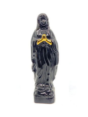 Melting Pot - Vaasje Maria Icon Zwart in 2 maten 17 en 20cm