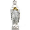 Melting Pot - Vaasje Maria Icon Wit in 2 maten 17 en 20cm Melting Pot - Vaasje Maria Icon Wit in 2 maten 17 en 20cm