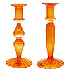 Melting Pot Kandelaars Karakum Oranje in 4 vormen Melting Pot Kandelaars Karakum Oranje in 4 vormen