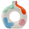 Que Rico Vaas Josefine La Vaca Multicolor L20xW7,5xH23,8cm Que Rico Vaas Josefine La Vaca Multicolor L20xW7,5xH23,8cm