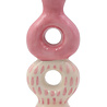 Que Rico Kandelaar Clara Radiant Rain Roze L8,5xW5,8xH17,9cm Que Rico Kandelaar Clara Radiant Rain Roze L8,5xW5,8xH17,9cm