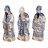 Melting Pot - Beelden Chinese Goden Aardewerk 15x15x39cm (set/3) Melting Pot - Beelden Chinese Goden Aardewerk 15x15x39cm (set/3)