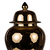 Melting Pot Pot met Deksel / Vaas Xian Porselein Glanzend Goud 20x39cm Melting Pot Pot met Deksel / Vaas Xian Porselein Glanzend Goud 20x39cm