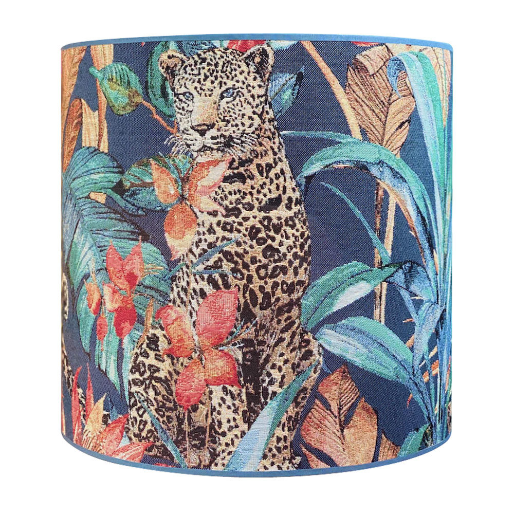 Melting Pot - Lampenkap Luipaard Jungle Night 40x40cm Melting Pot - Lampenkap Luipaard Jungle Night 40x40cm