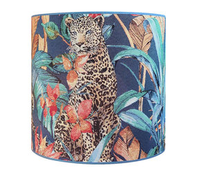 Melting Pot - Lampenkap Luipaard Jungle Night 40x40cm Melting Pot - Lampenkap Luipaard Jungle Night 40x40cm
