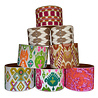 Melting Pot - Lampenkap Ango Aztec Geborduurd Multicolor B40x30H Melting Pot - Lampenkap Ango Aztec Geborduurd Multicolor B40x30H